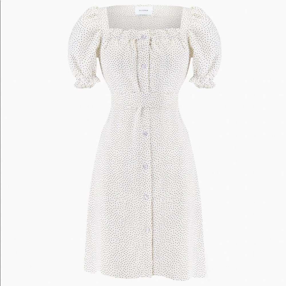 Sleeper Brigitte Mini Dress in Garden Rose